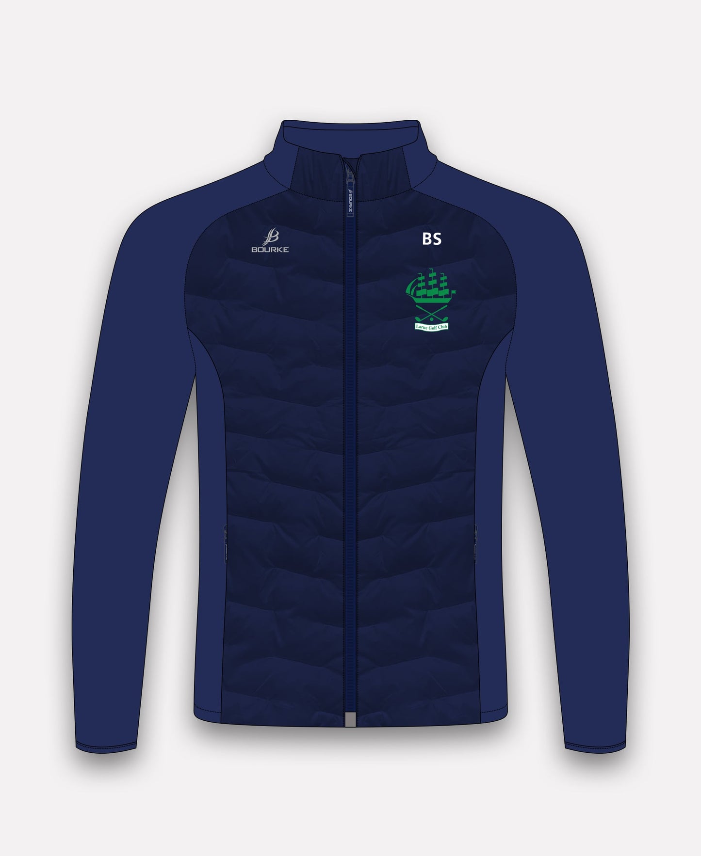 Larne Golf Club Croga  Hybrid Jacket (Navy)