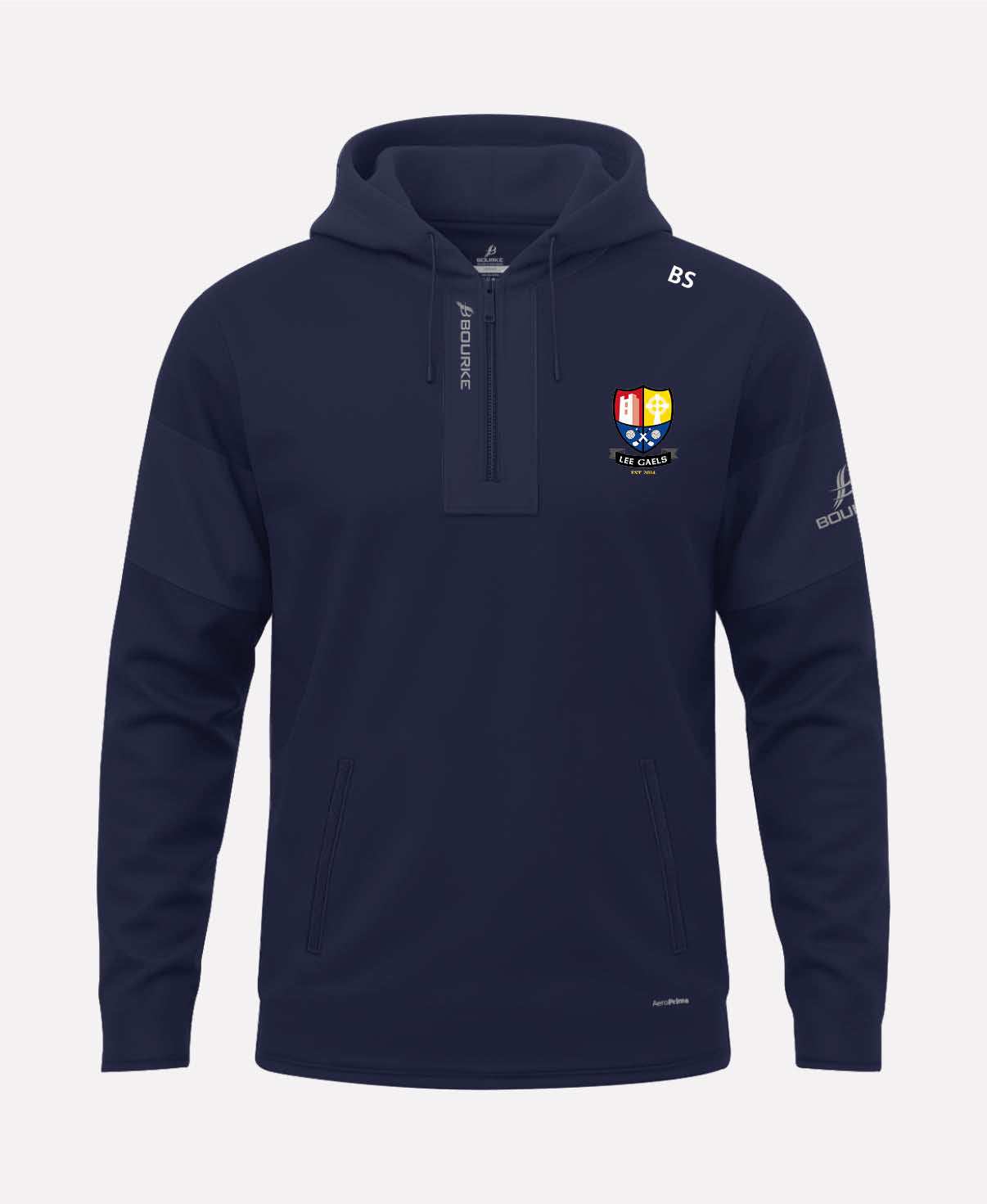 Lee Gaels GAA TEASRA Half Zip Hoodie (Navy)