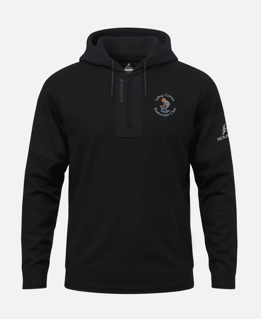 Liffey Celtics TEASRA Half Zip Hoodie (Black)