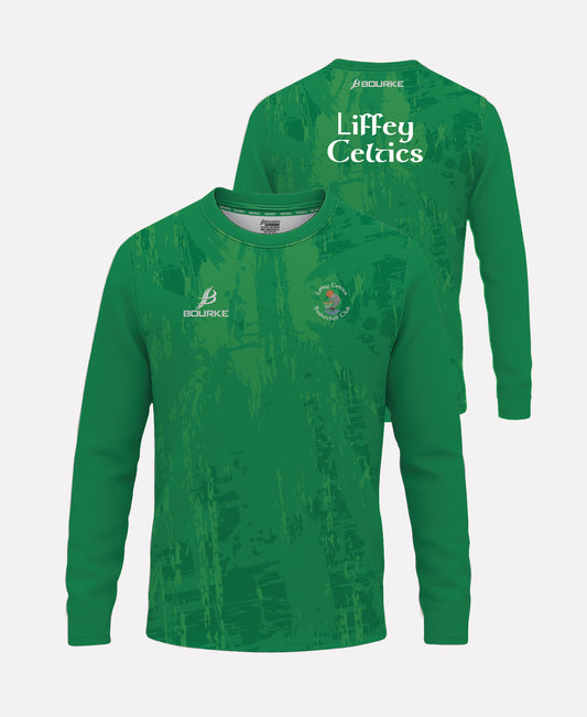 Liffey Celtics Warm Up Crew Neck (Green)