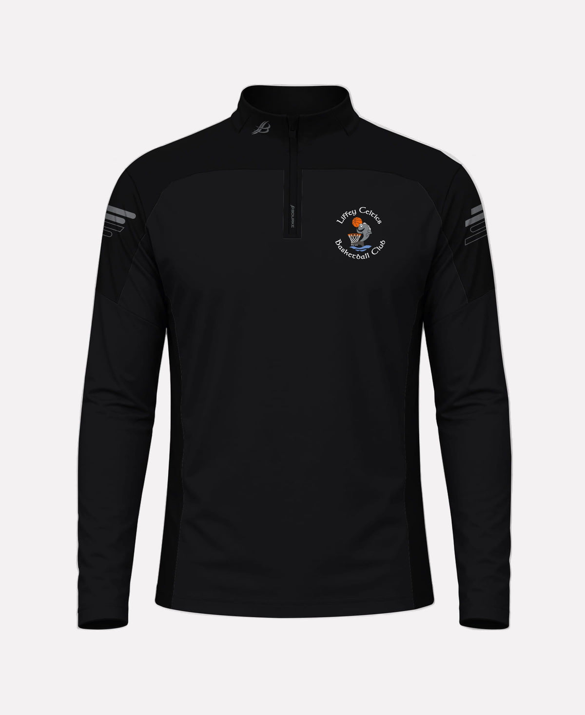 Liffey Celtics SORA Half Zip (Black)