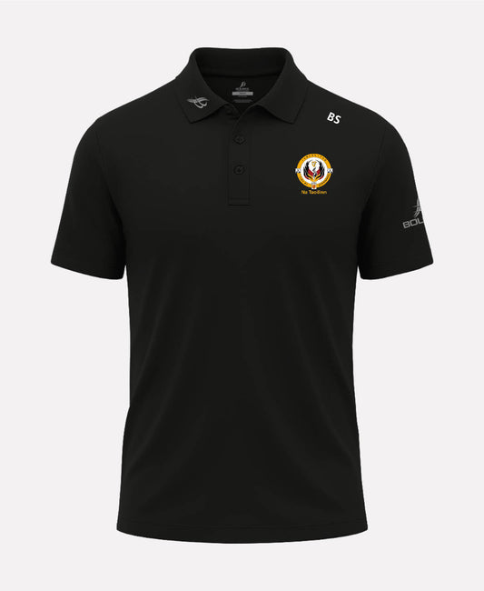 Lisburn Social Hurling FORTIS Polo Shirt (Black)