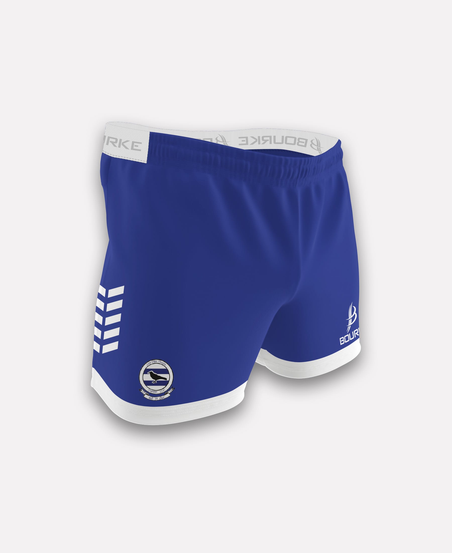 Lisdowney Flex Chevron Shorts (Blue/White)
