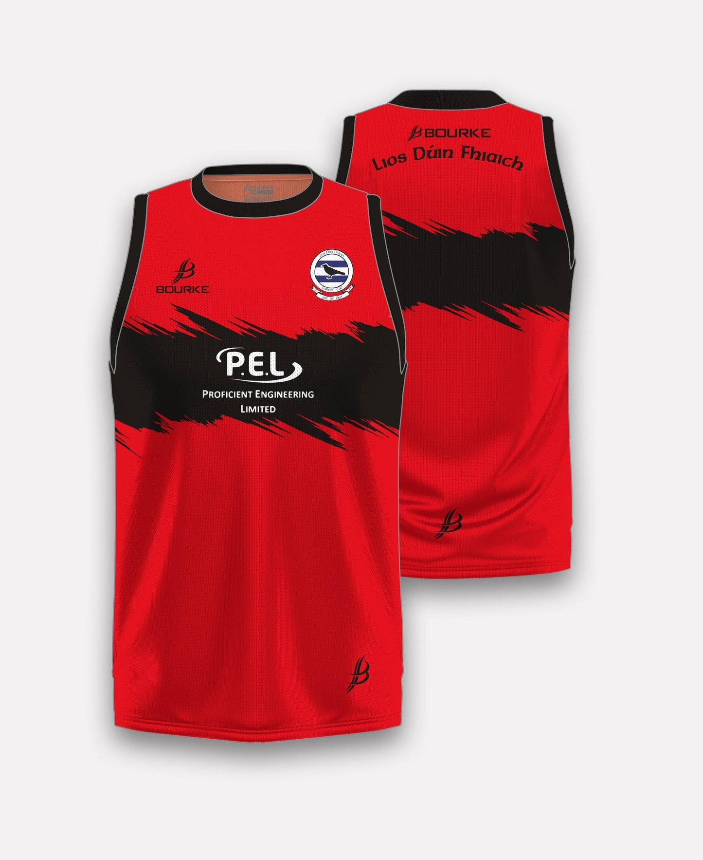 Lisdowney Training Singlet 2024 (Red/Black)