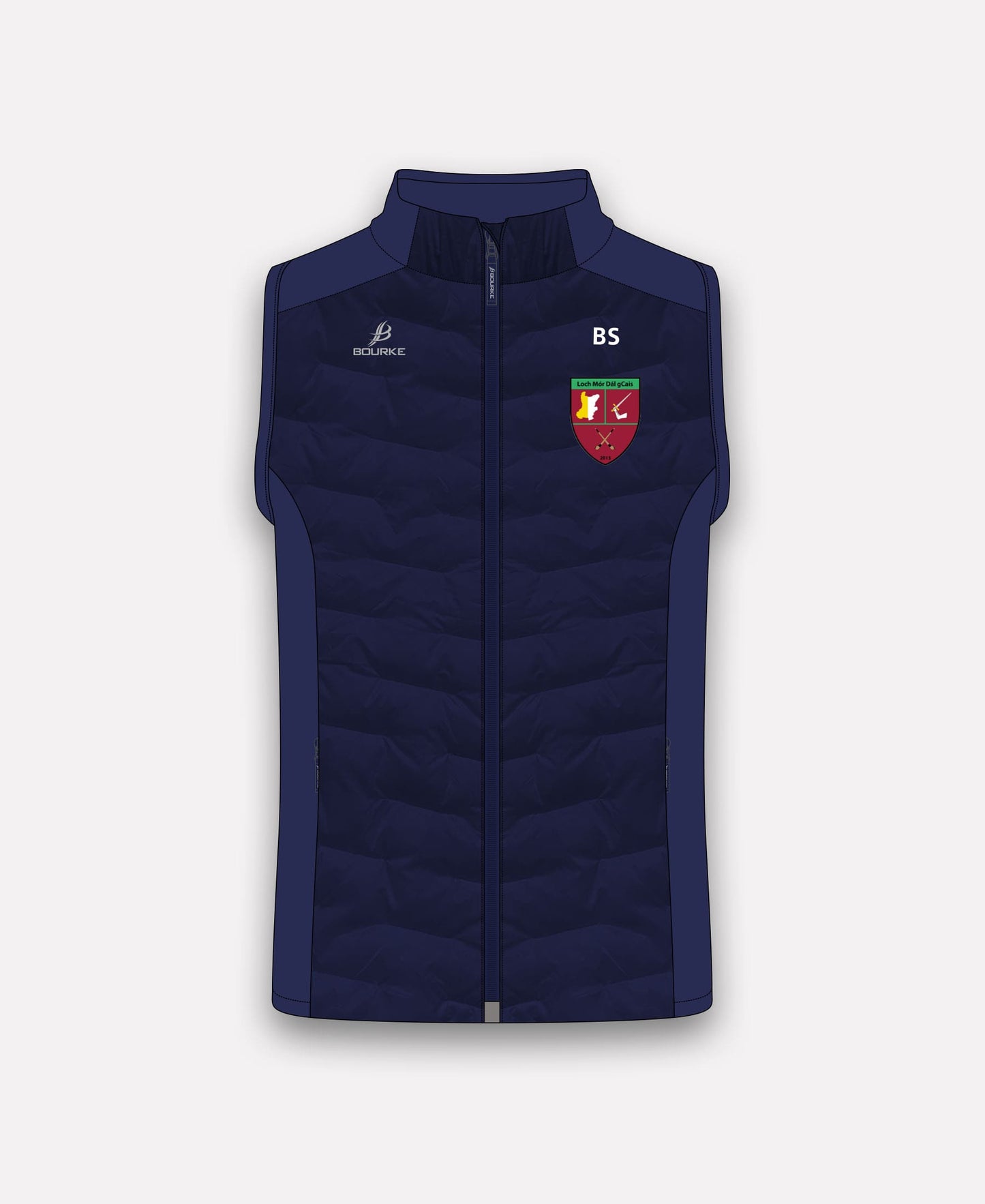 Loch Mór Dal gCais Croga Hybrid Gilet (Navy)