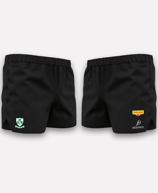 Loughgiel Shamrocks BARR Gym Shorts (Black)