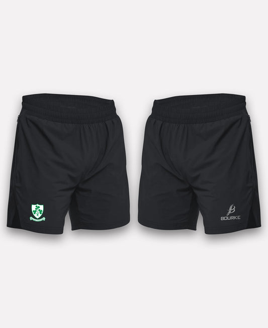 Loughgiel Shamrocks BARR Gym Shorts (Black)