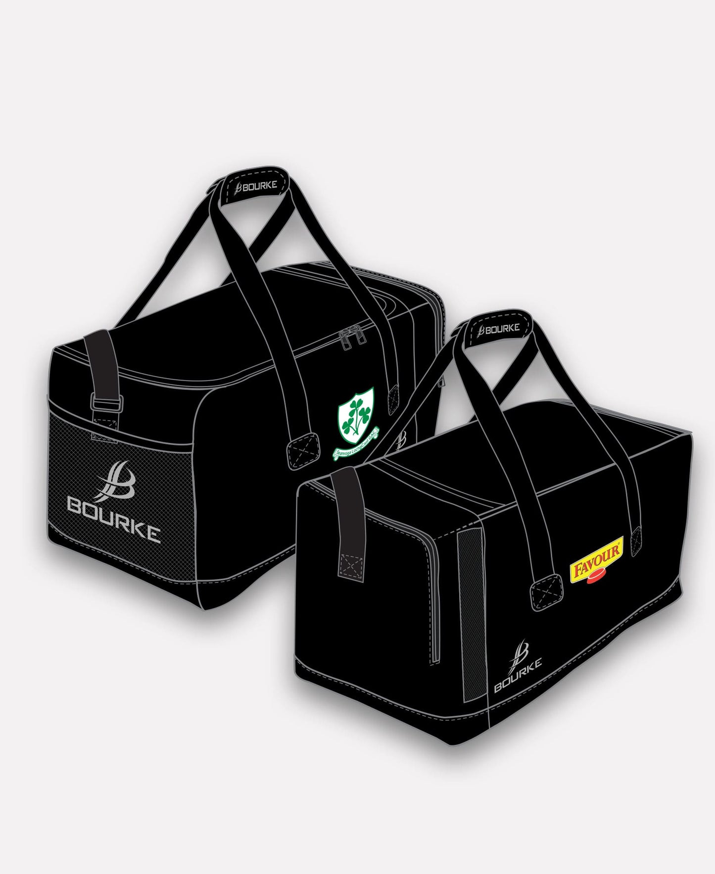 Loughgiel Shamrocks Croga Gear Bag (Black)