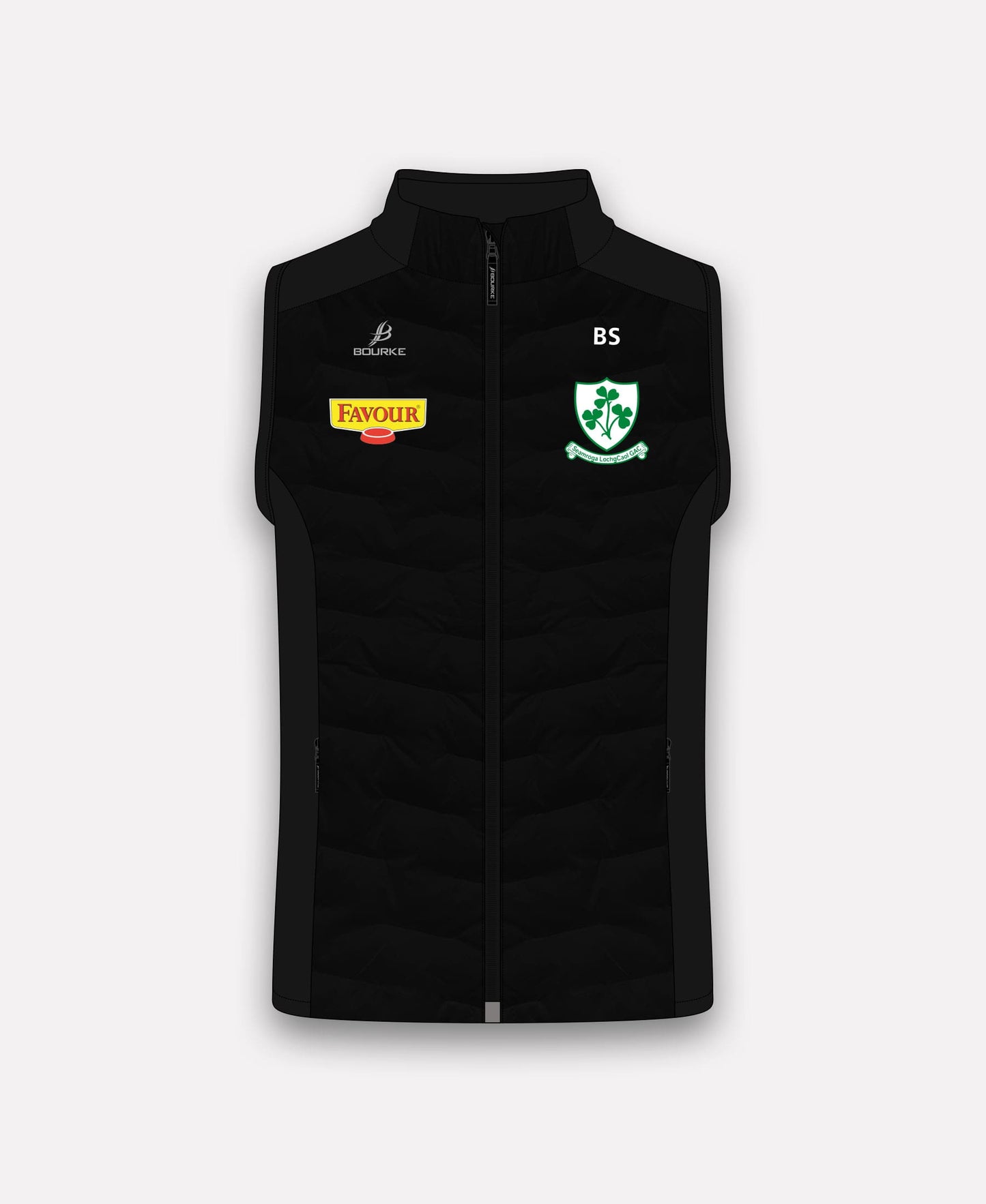 Loughgiel Shamrocks Croga Hybrid Gilet (Black)