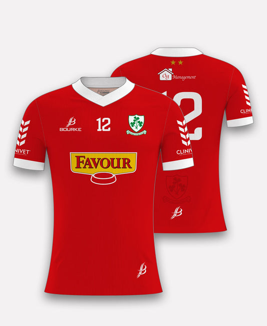 Loughgiel Shamrocks Home Supporter Jersey (Red)