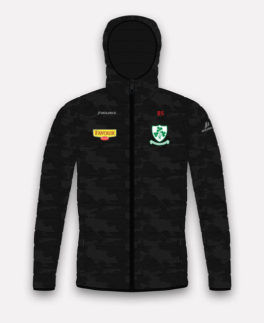 Loughgiel Shamrocks Reflective Camo Jacket (Black)