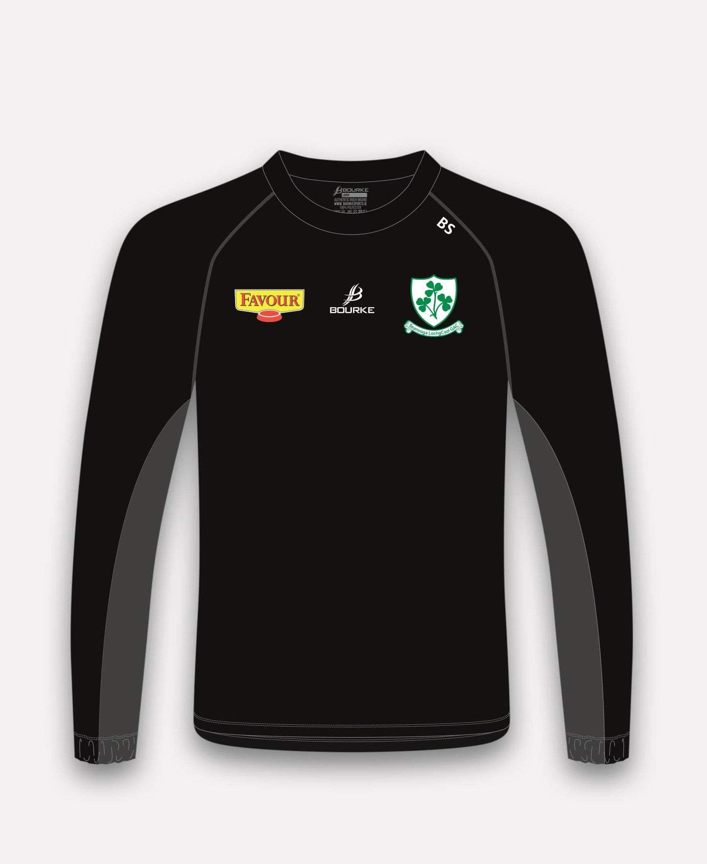 Loughgiel Shamrocks TIRIM Windcheater (Black)