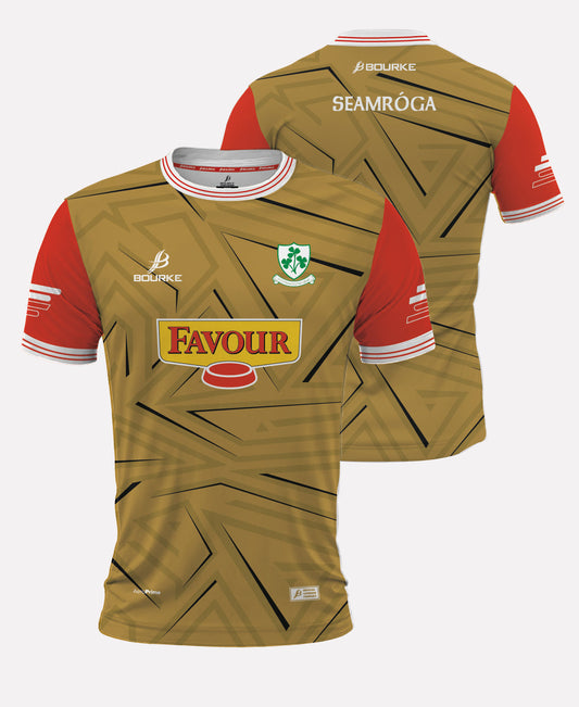 Loughgiel Shamrocks Training Jersey 26/27 (Gold/Red)