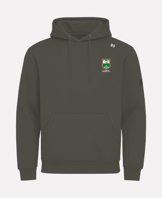 Loughmore Castleiney GAA TEASRA Pullover Hoodie (Olive Green)
