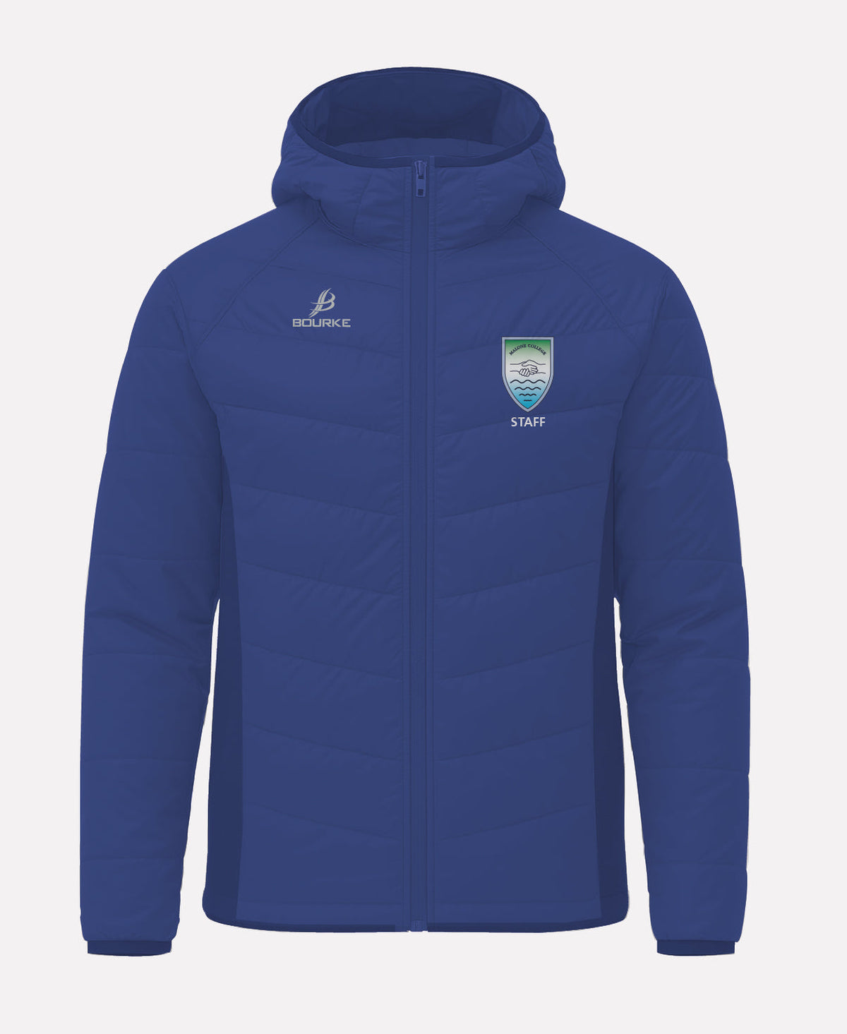 Malone College Belfast STAFF FORTIS Hooded Jacket (Navy)