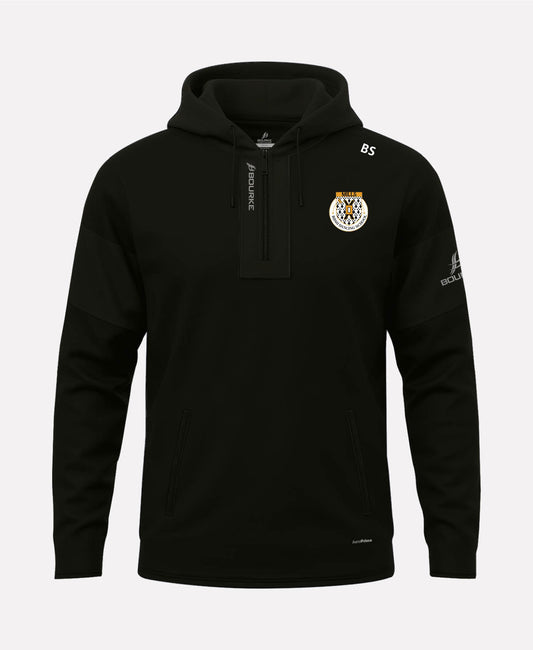 Mills Irish Dancing TEASRA Half Zip Hoodie (Black)