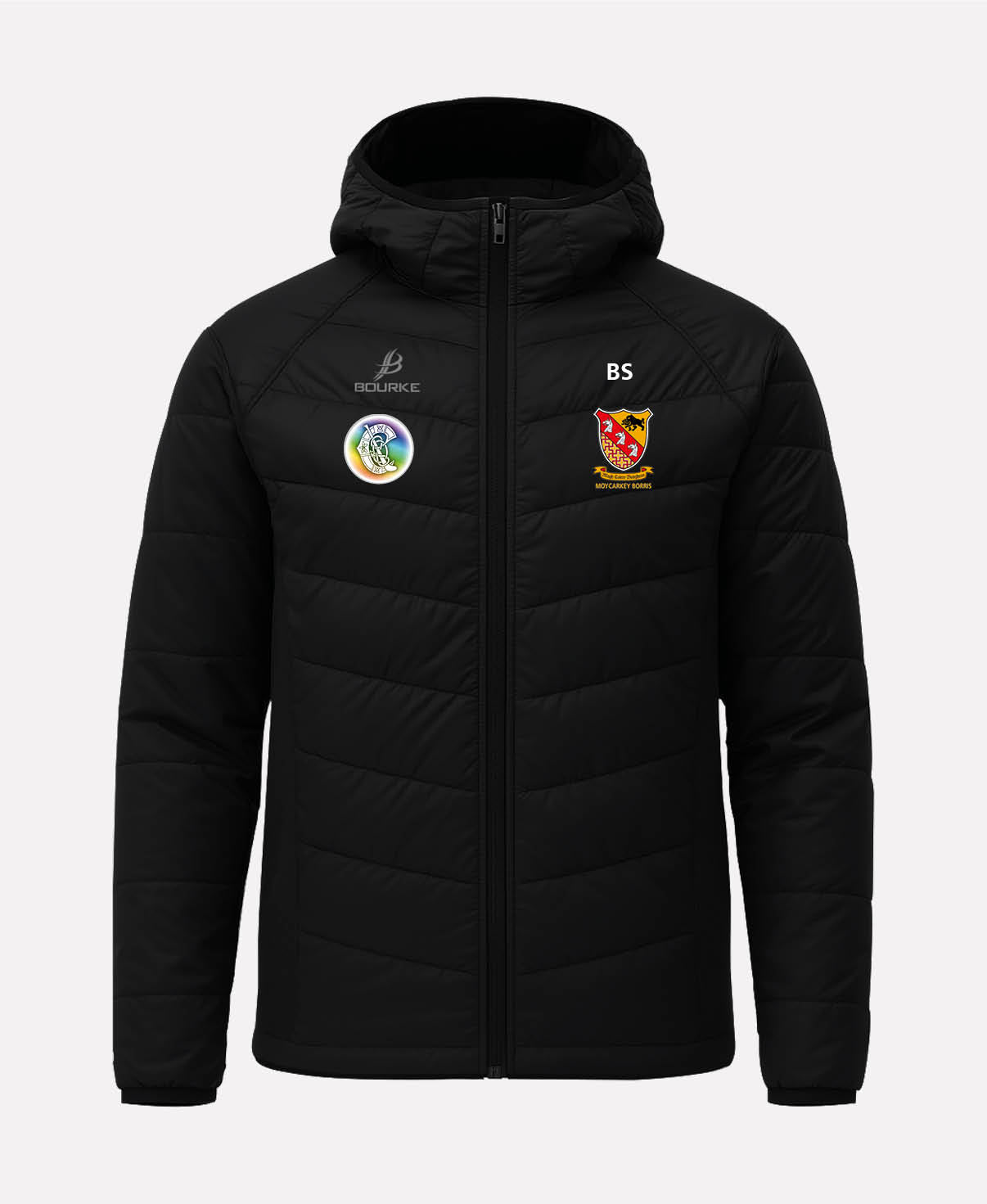 Moycarkey Borris Camogie FORTIS Hooded Jacket (Black)