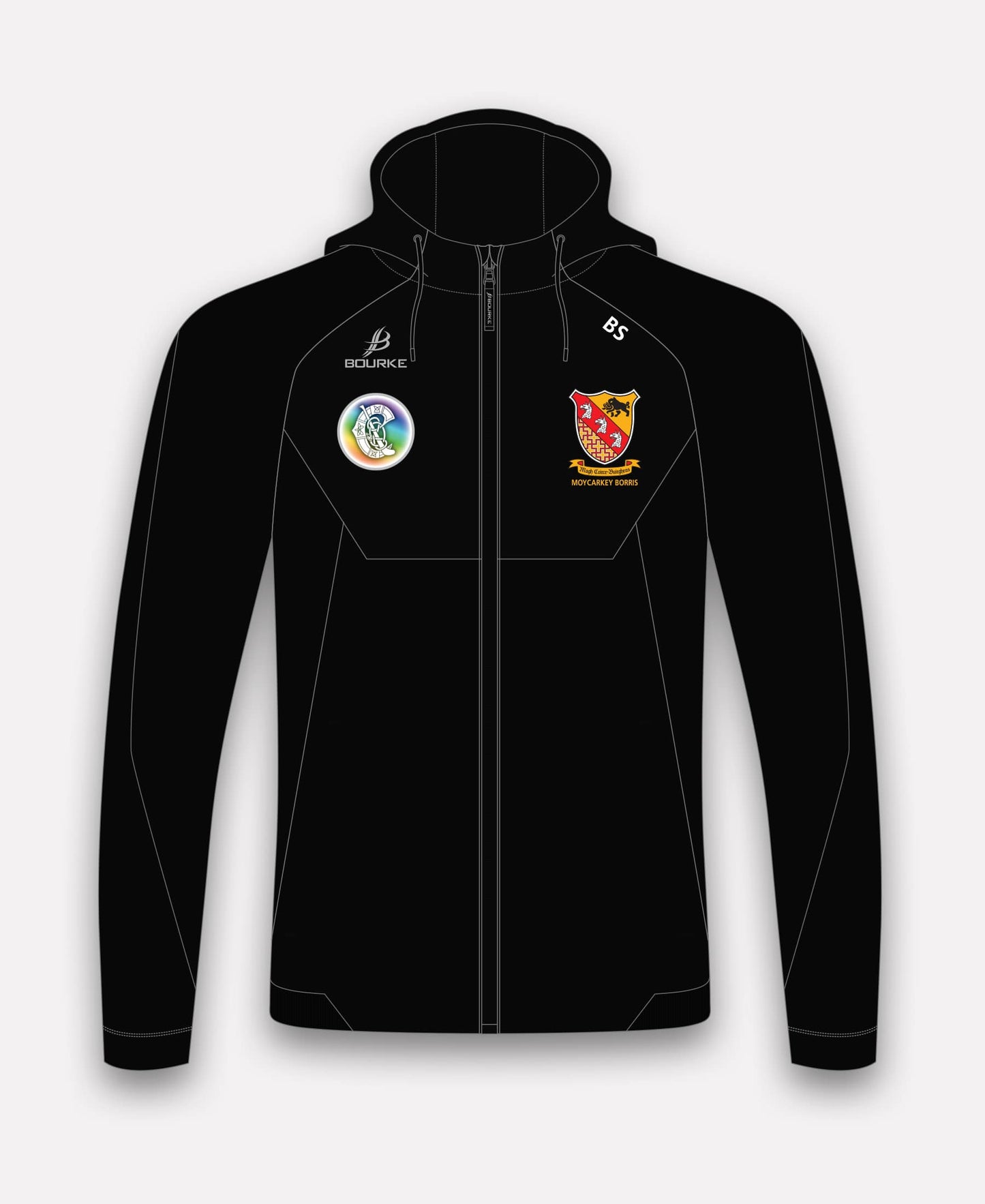 Moycarkey Borris Camogie BARR Hoody (Black)