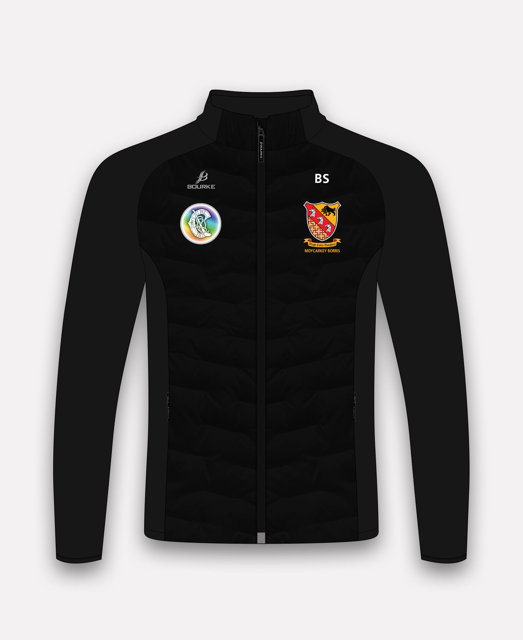 Moycarkey Borris Camogie Croga Hybrid Jacket (Black)