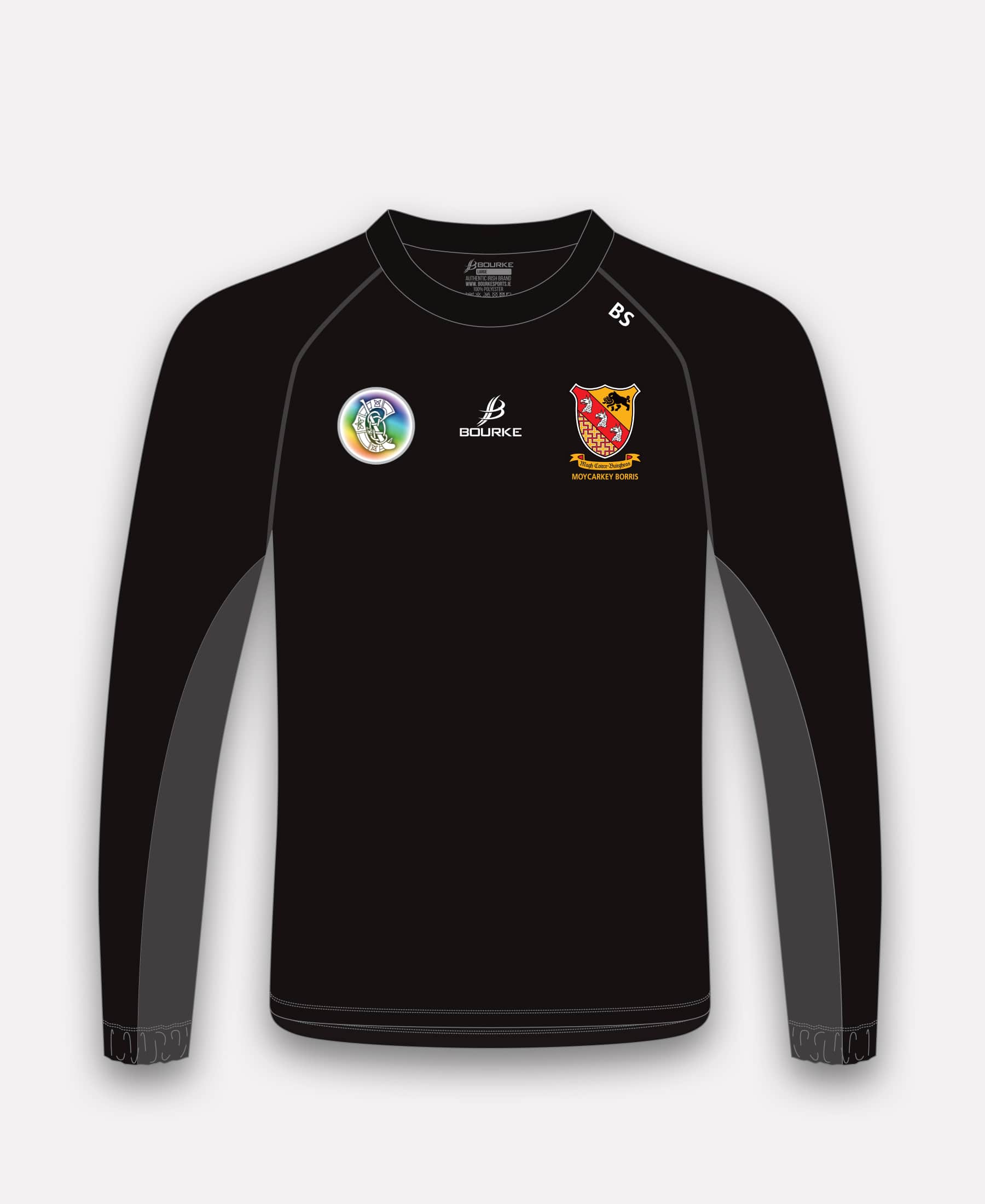 Moycarkey Borris Camogie TIRIM Windcheater (Black)