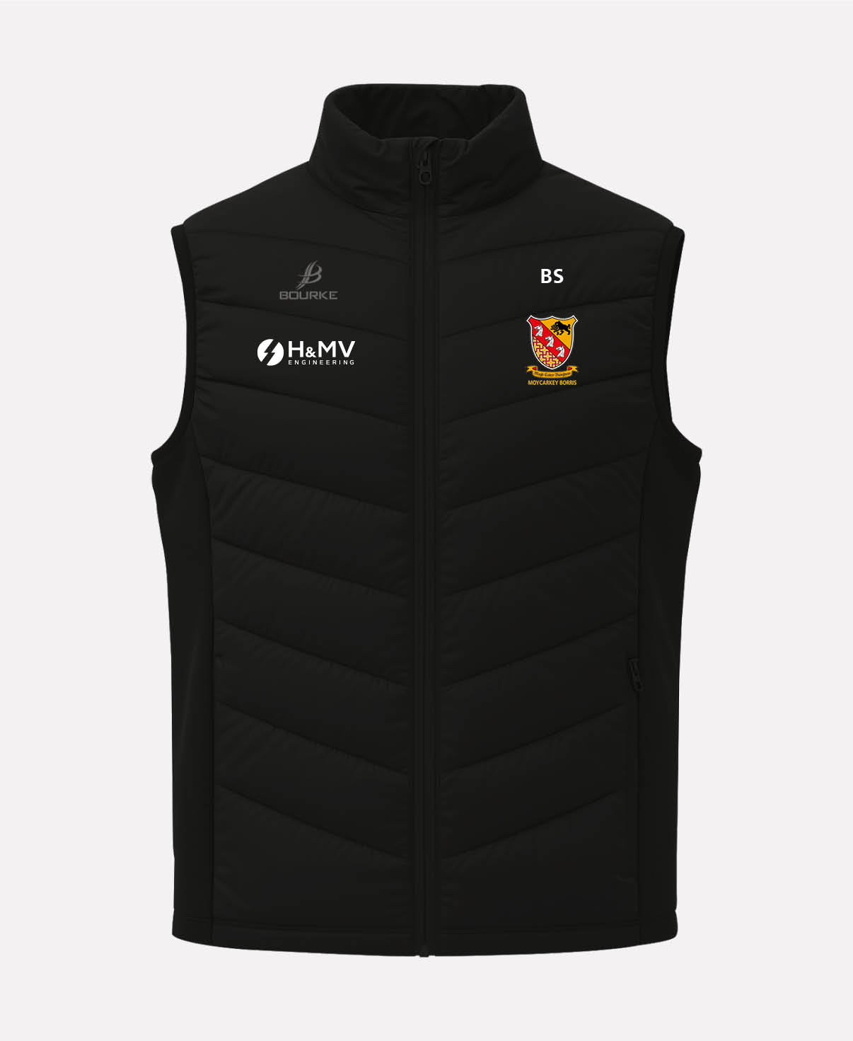 Moycarkey Borris GAA FORTIS Gilet (Black)