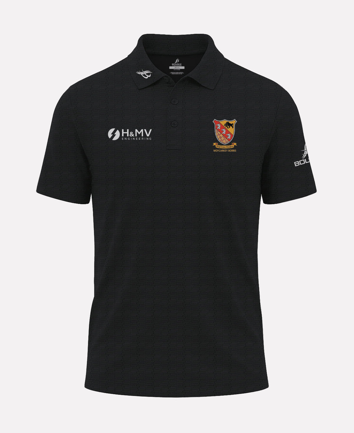 Moycarkey Borris GAA SORA Polo Shirt (Black)