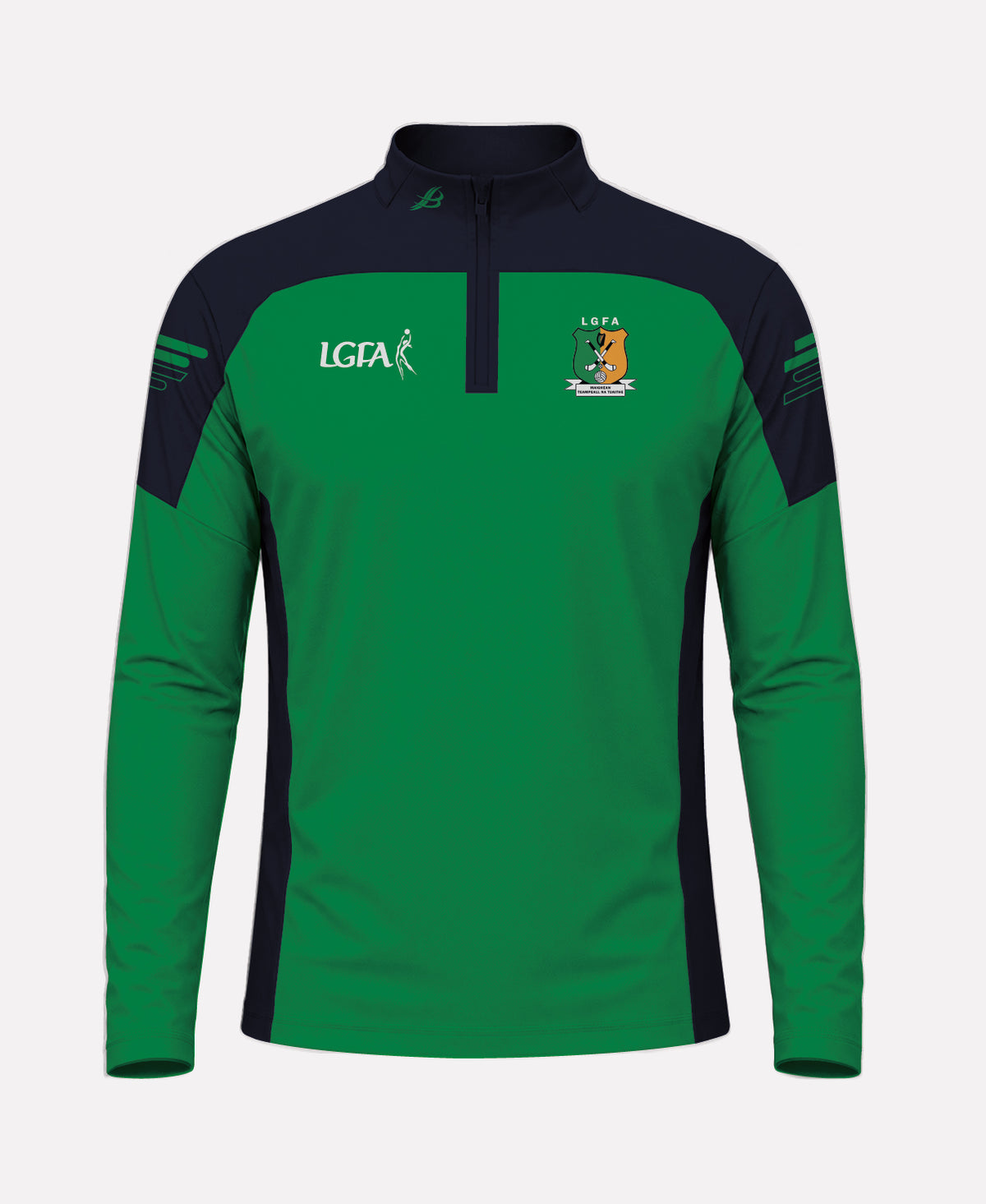 Moyne Templetuohy LGFA SORA Half Zip (Navy/Green)