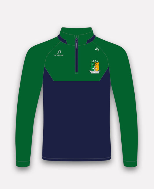 Moyne Templetuohy LGFA BARR Half Zip (Navy/Green)