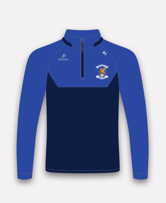 Naomh Eoin GAA Belfast BARR Half Zip (Navy/Blue)