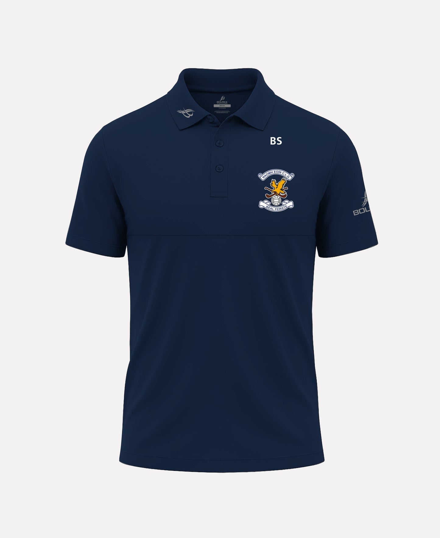 Naomh Eoin GAA Belfast FORTIS Polo Shirt (Navy)