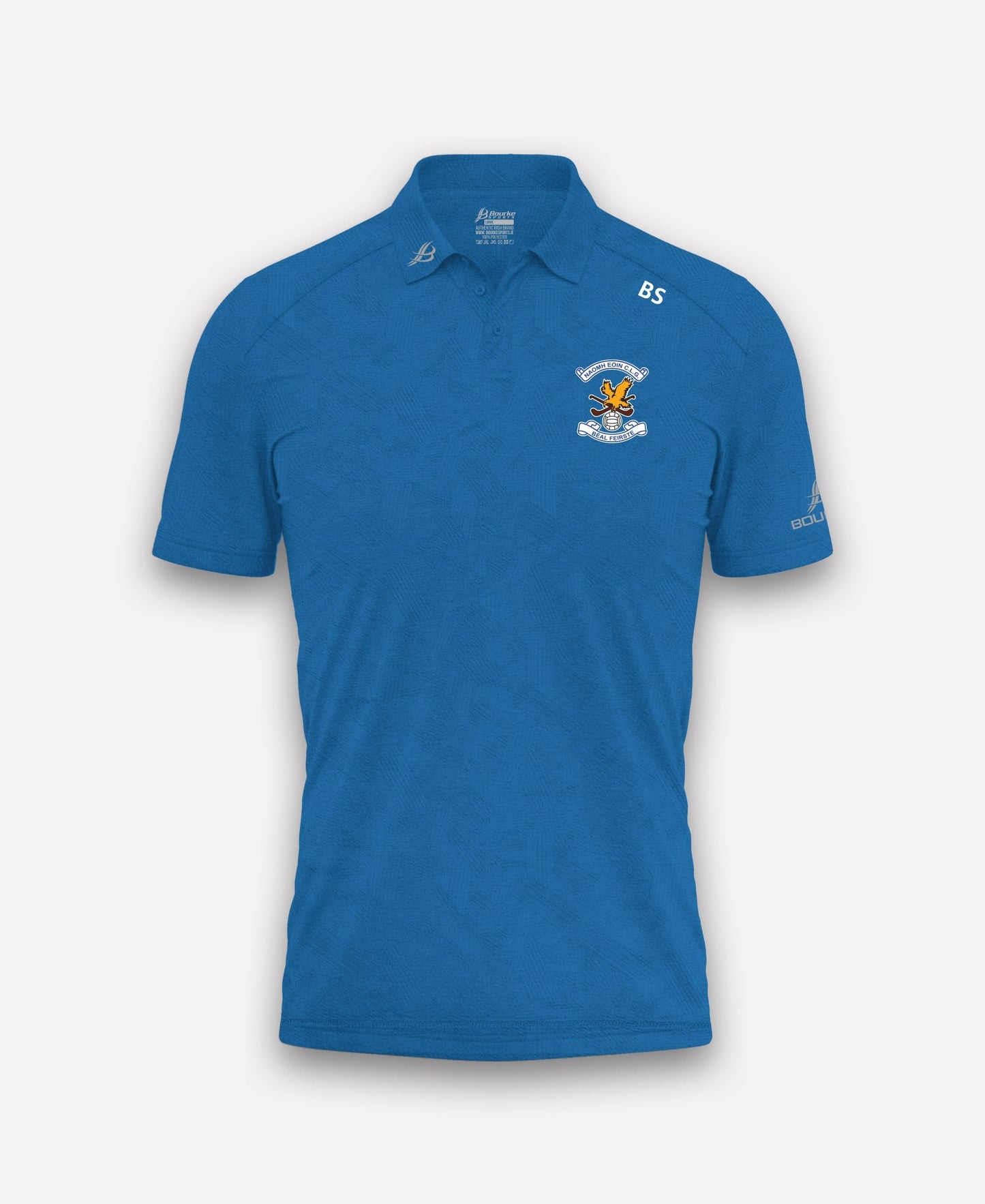 Naomh Eoin GAA Belfast BARR Polo Shirt (Blue)