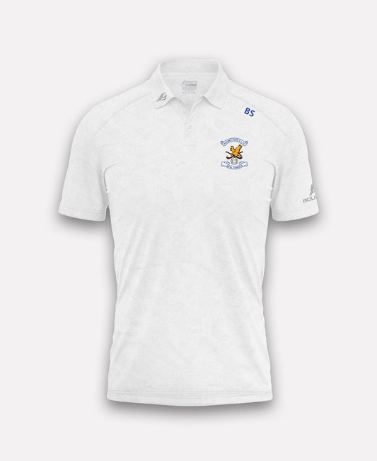 Naomh Eoin GAA Belfast BARR Polo Shirt (White)