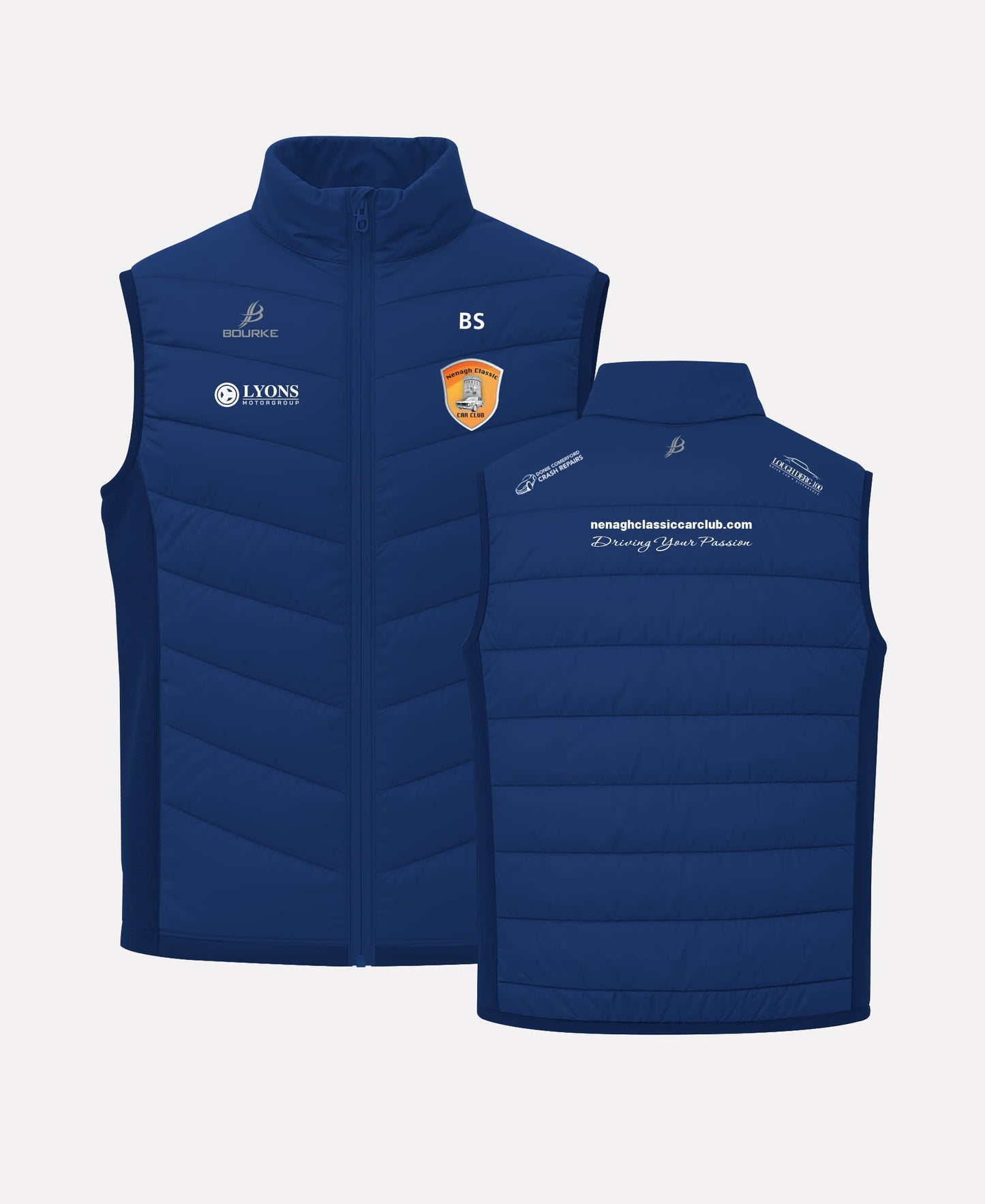 Nenagh Classic Car Club FORTIS Gilet (Navy)