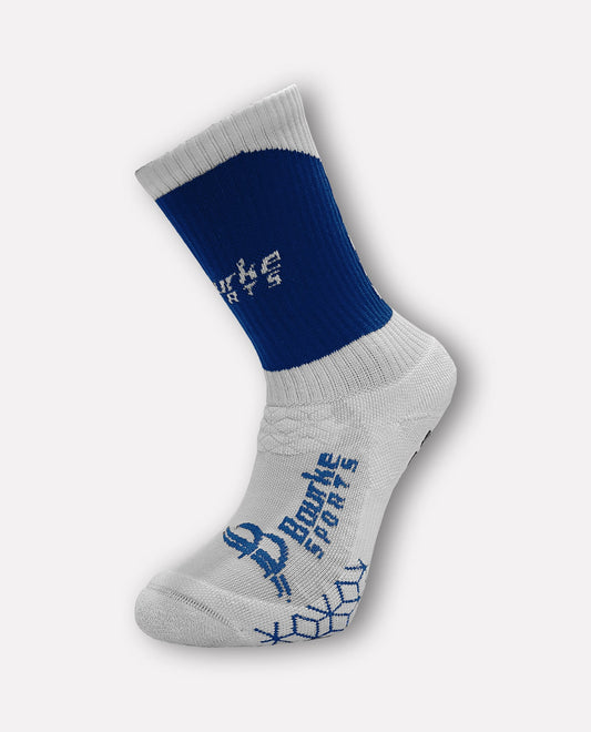 Lisdowney Miniz Chevron Socks (Blue/White)