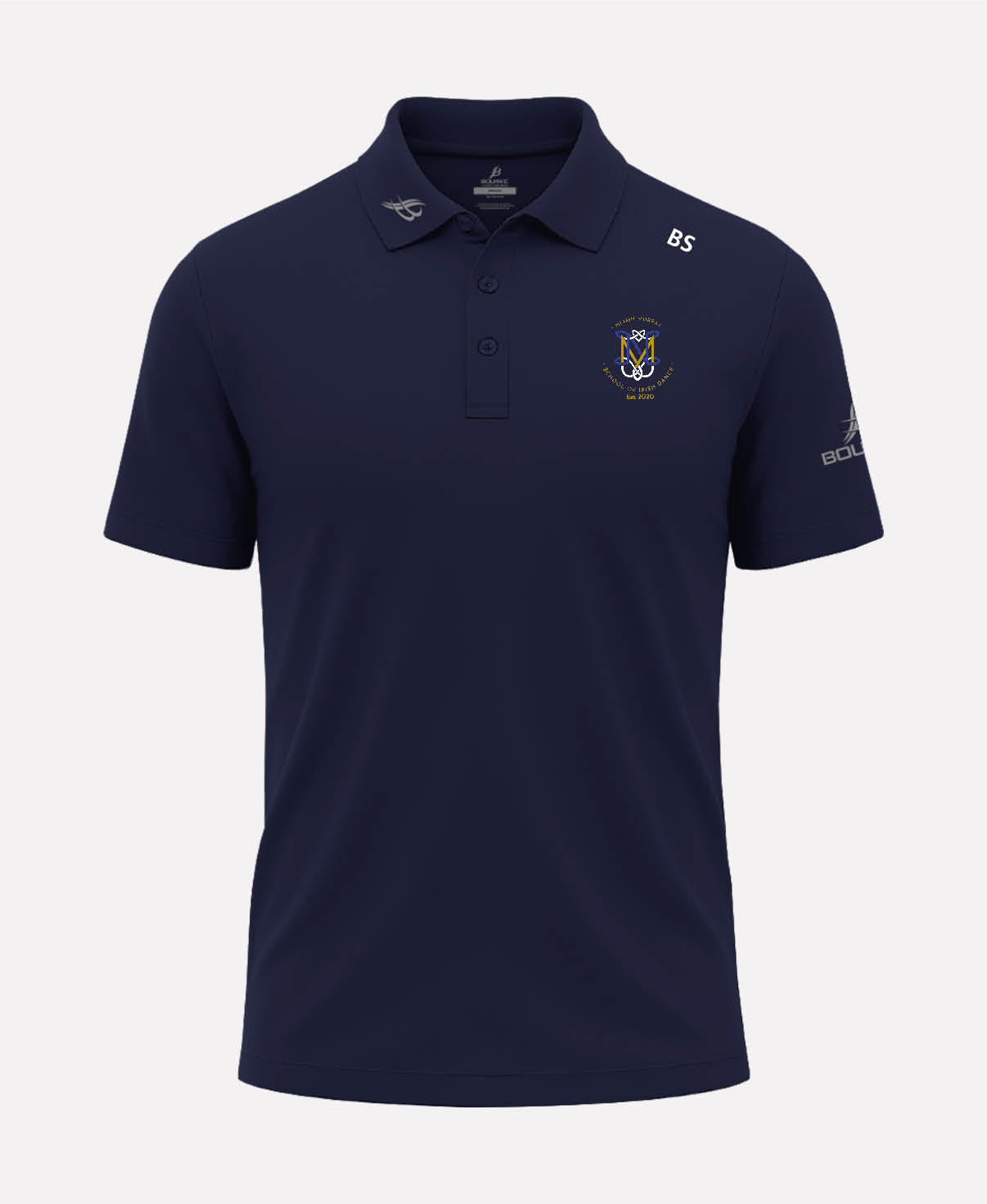 Niamh Murray School Of Irish Dance FORTIS Polo Shirt (Navy)