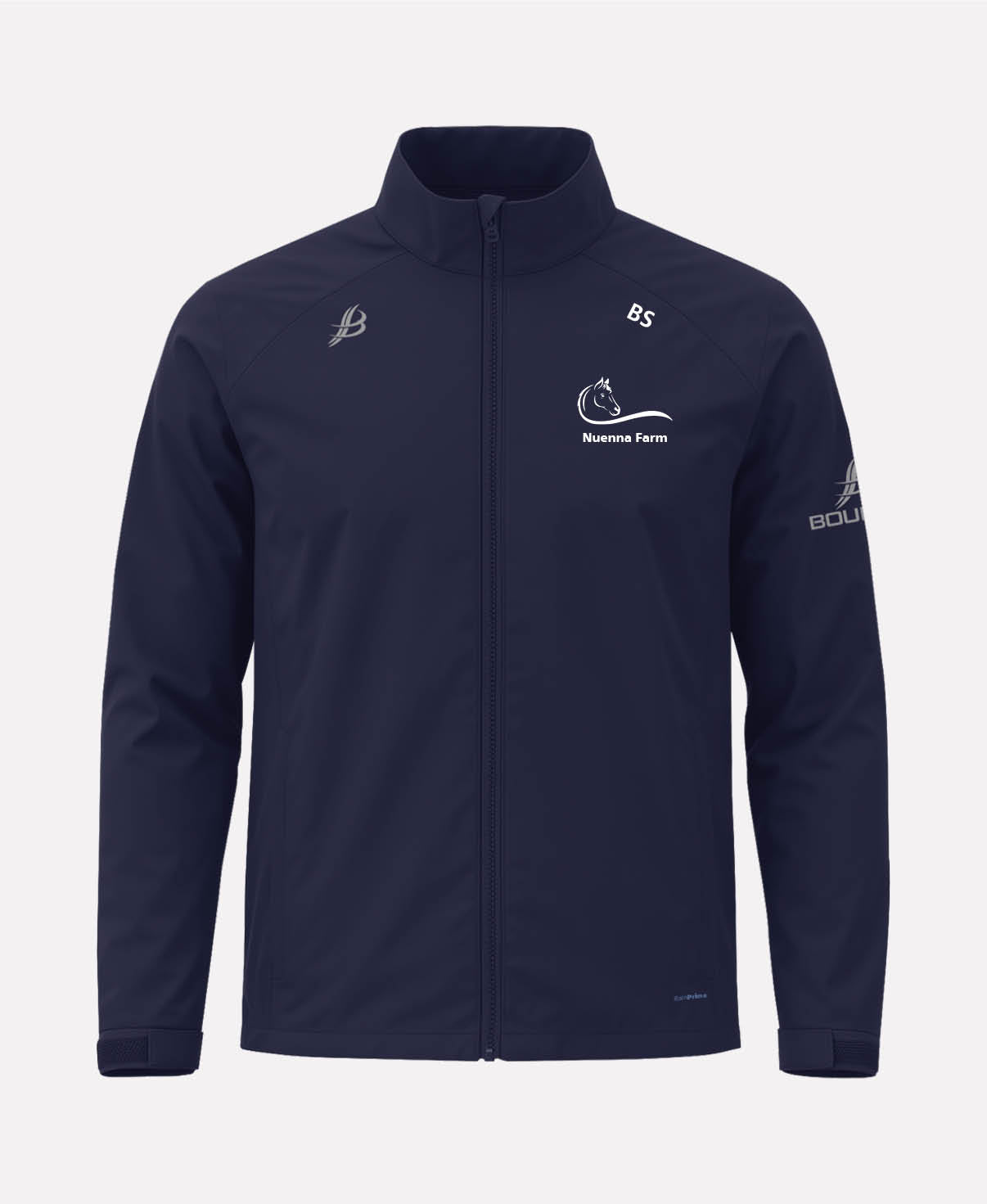 Nuenna Farm Equestrian Centre TEASRA Waterproof Jacket (Navy)