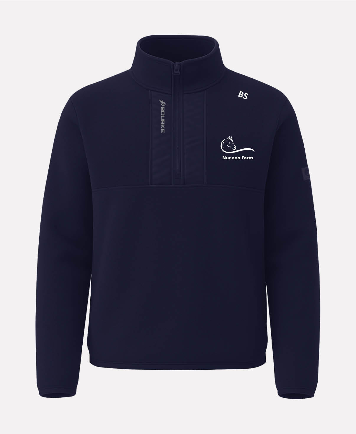 Nuenna Farm Equestrian Centre TEASRA Half Zip Fleece (Navy)
