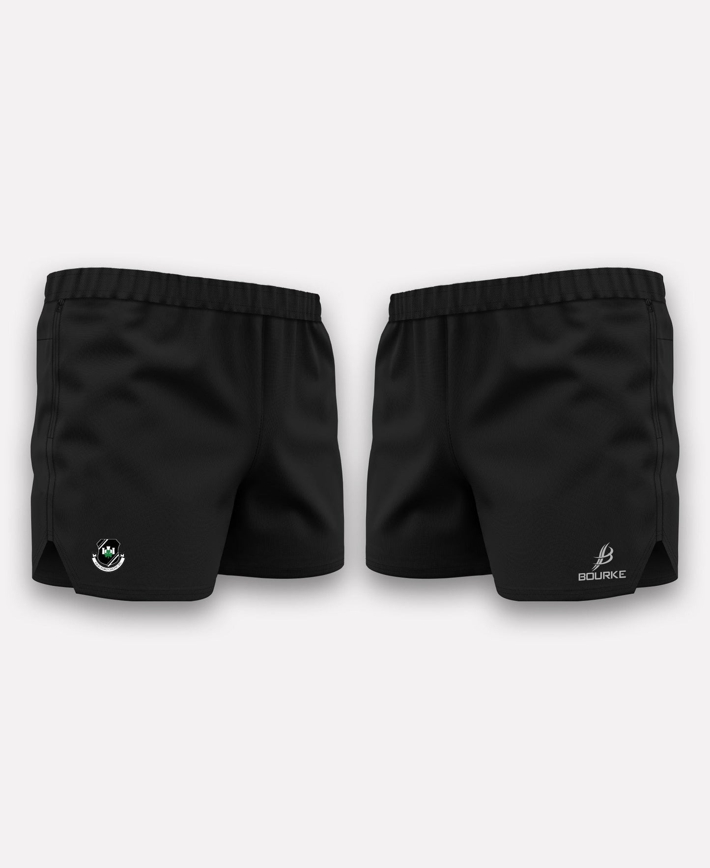 Old Fort Celtic FC BARR Gym Shorts (Black)