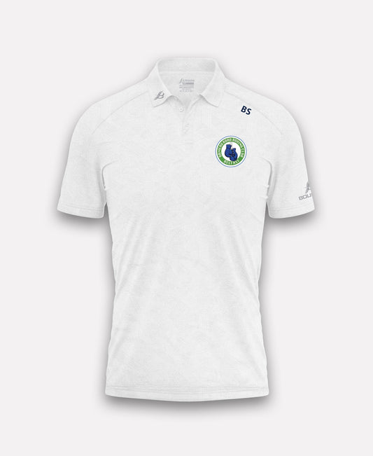 Ormeau Road Boxing Club BARR Polo Shirt (White)