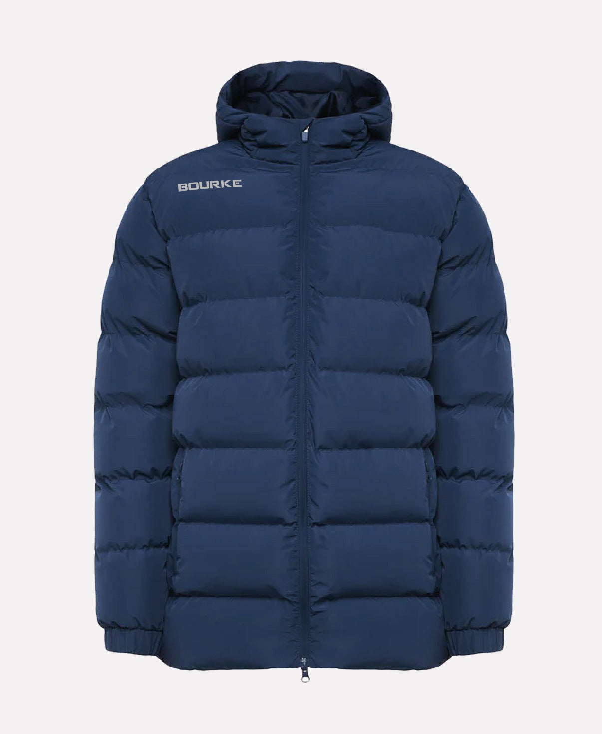 FORTIS Adult Hooded Padded Jacket (Navy)