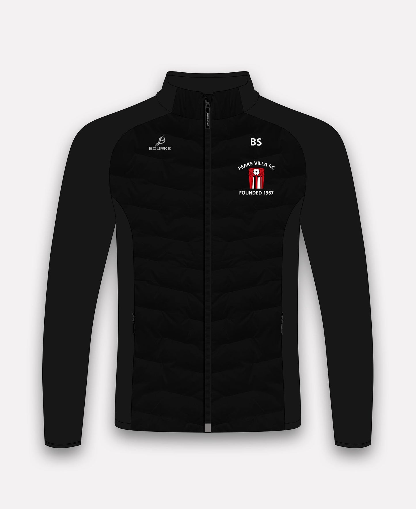 Peake Villa FC CROGA Jacket (Black)