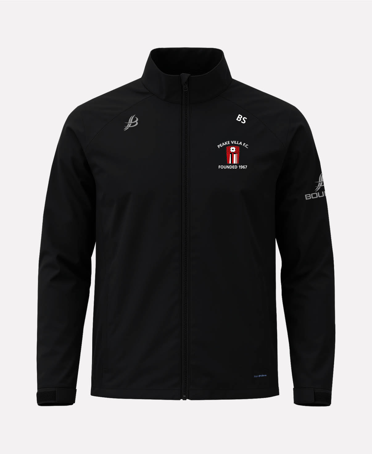 Peake Villa FC TEASRA Waterproof Jacket (Black)