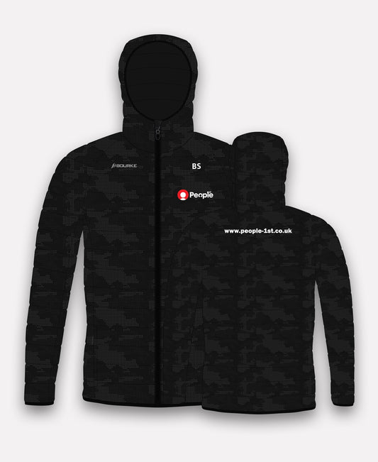 People 1st Reflective Camo Jacket (Black)