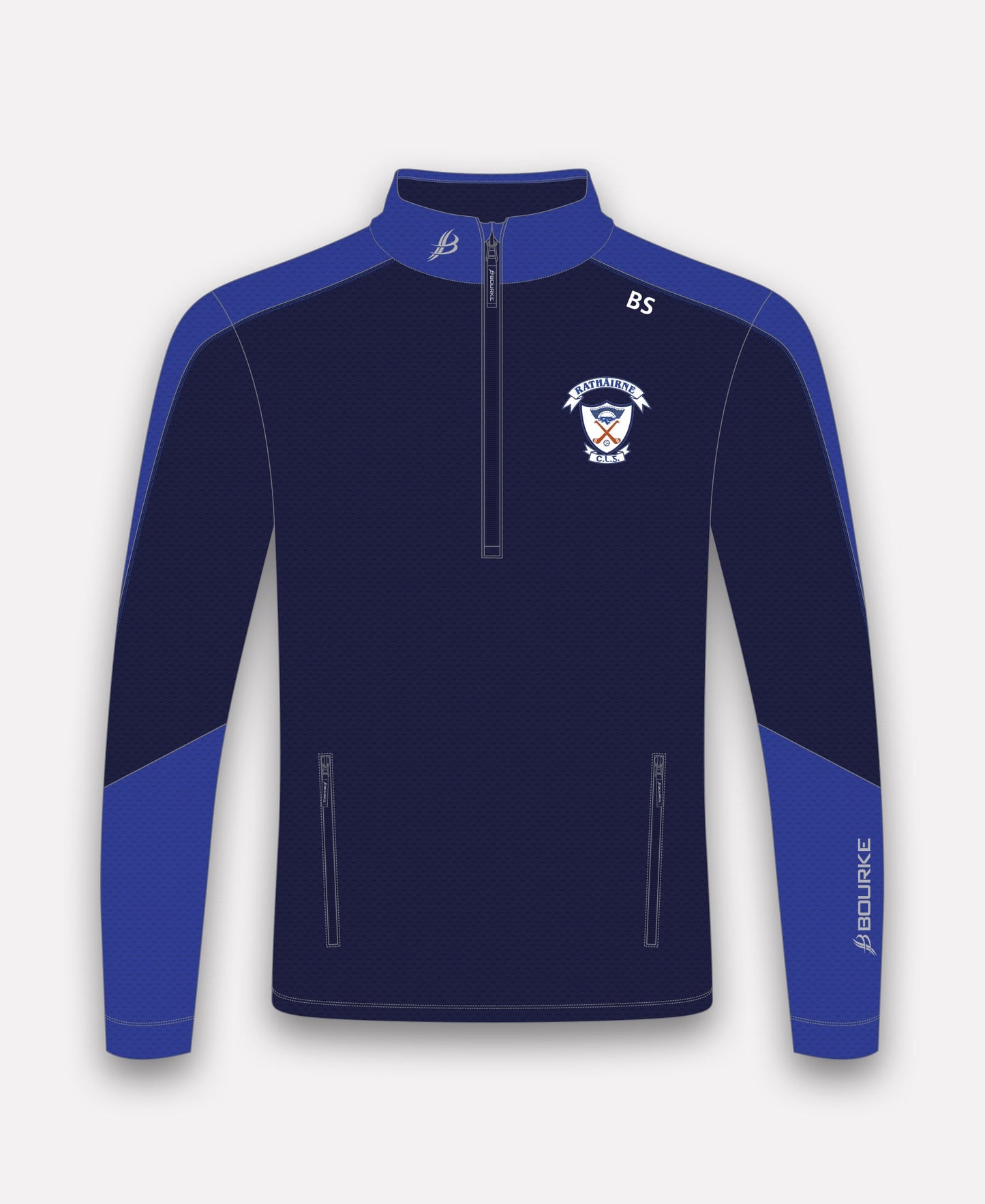 Raharney GAA Croga Half Zip (Navy/Blue)