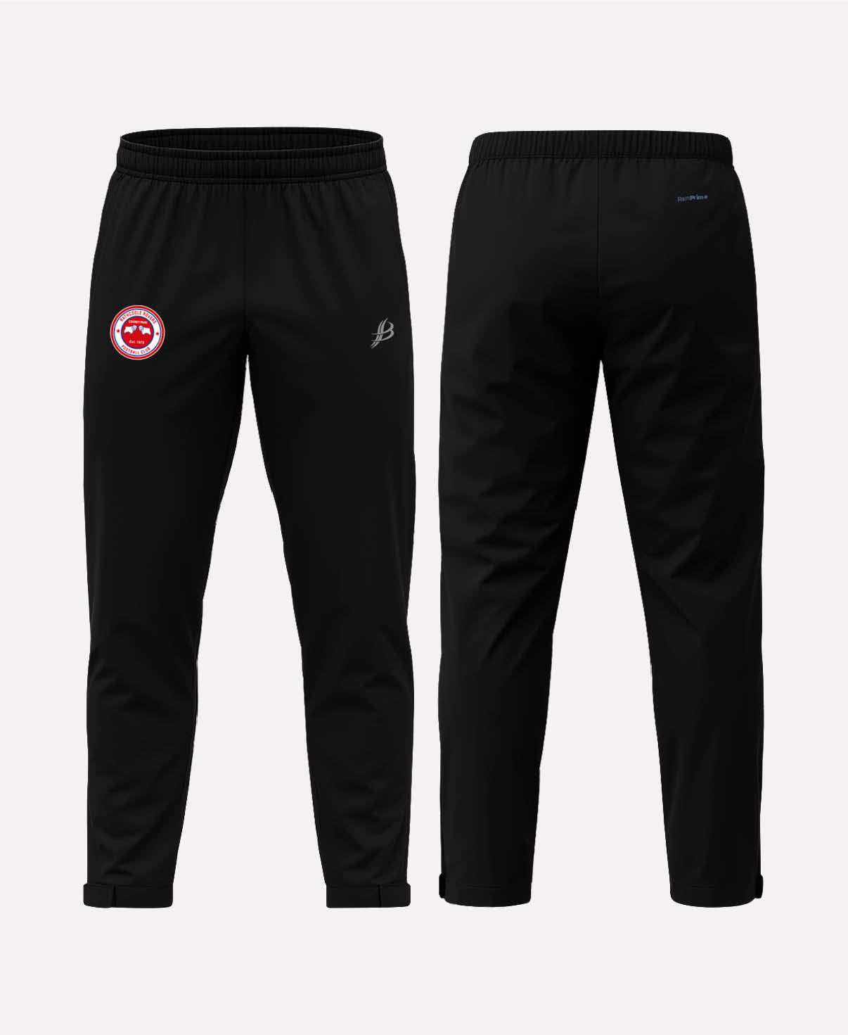 Rathcoole Rovers FC TEASRA Waterproof Pants (Black)