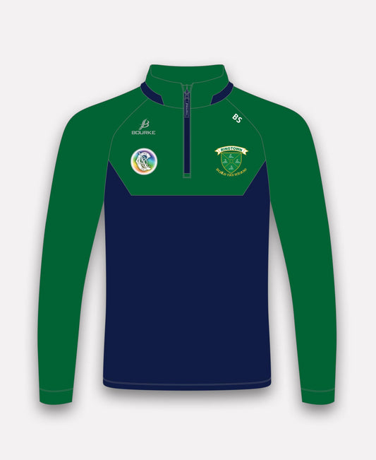 Ringtown Camogie BARR Half Zip (Navy/Green)