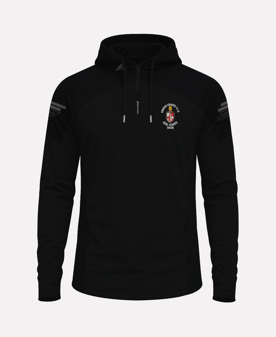 Sarsfields GAA Belfast SORA Half Zip Hoodie (Black)