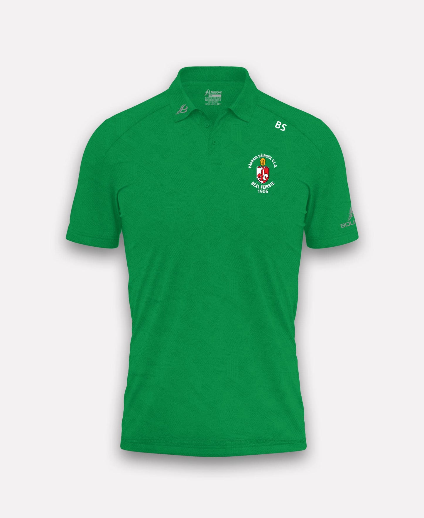 Sarsfields GAA Belfast BARR Polo Shirt (Green)