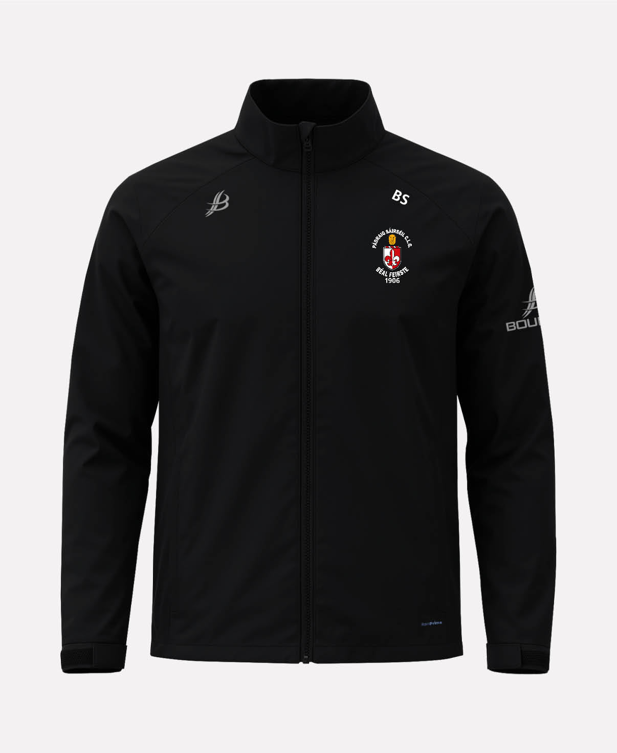 Sarsfields GAA Belfast TEASRA Waterproof Jacket (Black) – Bourke Sports ...