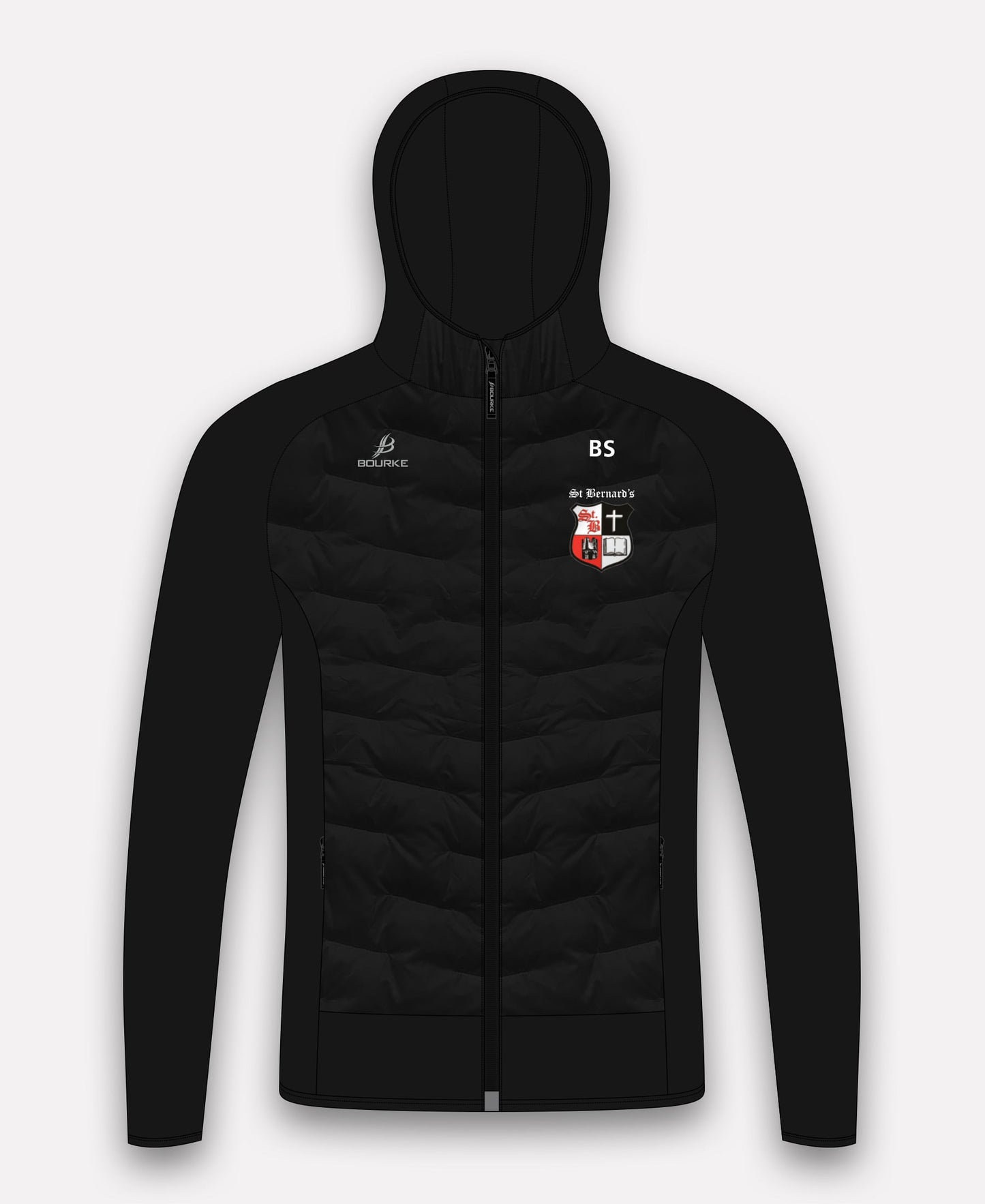 St Bernard's PS Staff Croga Ladies Hybrid Jacket (Black)